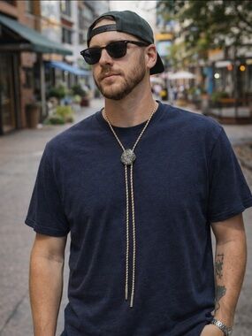 Vintage Western Bolo Necktie Necklace